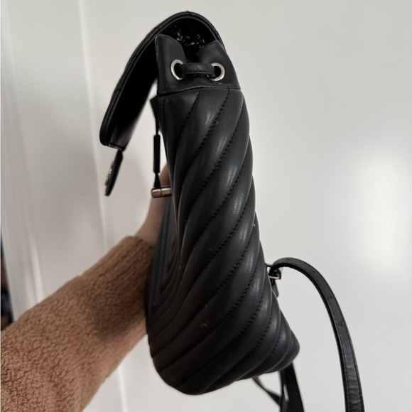 Chanel Chevron Black Backpack - Picture 6 of 7